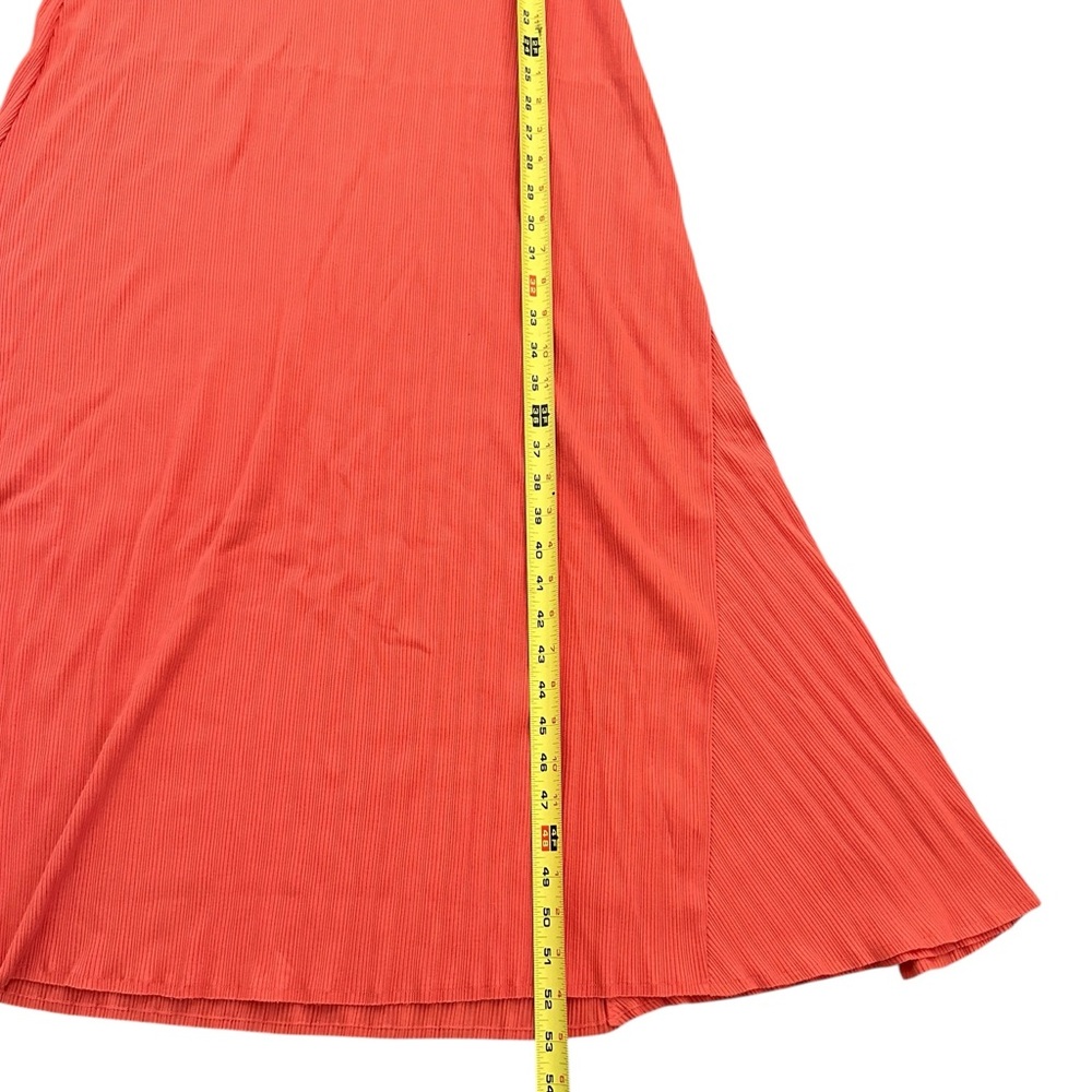 Melanie Rib Tank Dress in Ginger by Nation Los Angeles size XXL - Picture 9 of 10